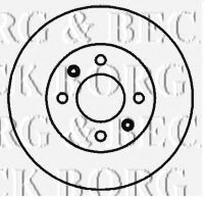 Тормозной диск BORG & BECK купить