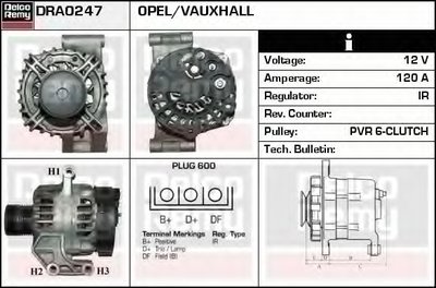 Генератор Remanufactured REMY (Light Duty) DELCO REMY купить