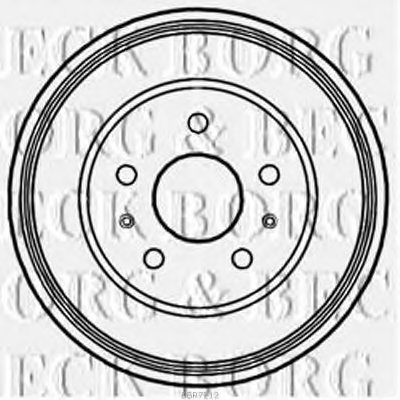 Тормозной барабан BORG & BECK купить