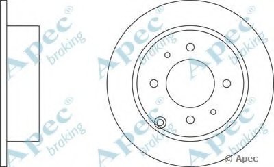 Тормозной диск APEC braking купить