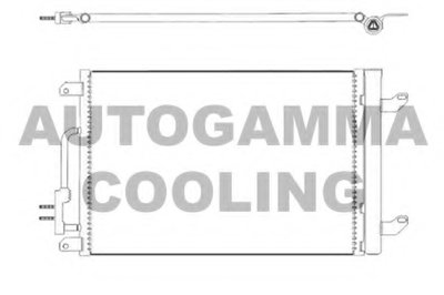 Конденсатор, кондиционер AUTOGAMMA купить