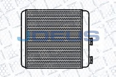 Теплообменник, отопление салона JDEUS купить