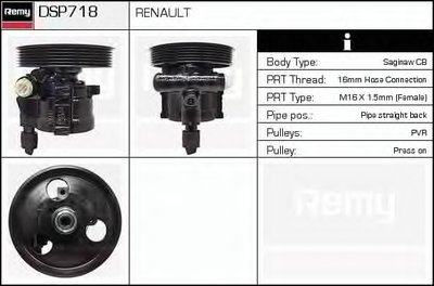 Гидравлический насос, рулевое управление Remanufactured REMY (Multiline) DELCO REMY купить