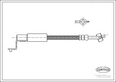 Тормозной шланг CORTECO купить
