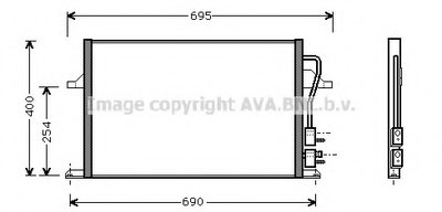 Конденсатор, кондиционер AVA QUALITY COOLING купить