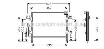 Конденсатор, кондиционер AVA QUALITY COOLING купить