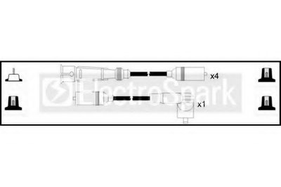 Комплект проводов зажигания ElectroSpark STANDARD купить