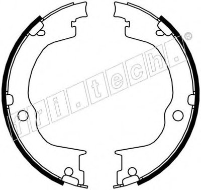 Комплект тормозных колодок, стояночная тормозная система fri.tech. купить