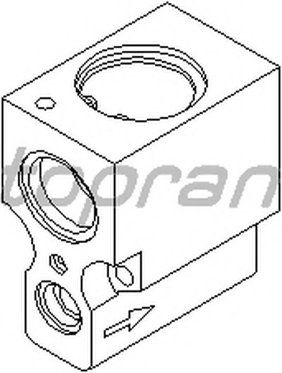 Расширительный клапан, кондиционер TOPRAN купить