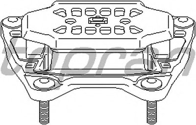 Подвеска, автоматическая коробка передач; Подвеска, ступенчатая коробка передач TOPRAN купить