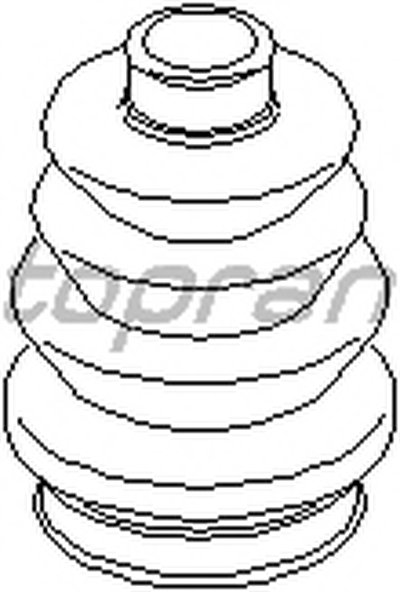 Пыльник ШРУСа внутр. Opel Kadett 1.2-1.7D, Ascona  1.3-1.8, 1.6D, Vectra 1.7D