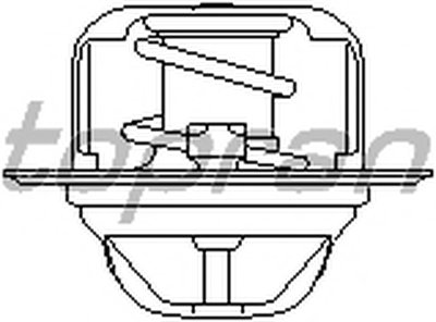 Термостат, охлаждающая жидкость TOPRAN купить