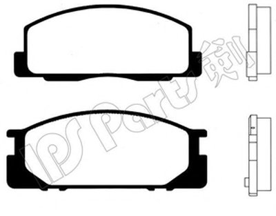 Комплект тормозных колодок, дисковый тормоз IPS Parts IPS Parts купить