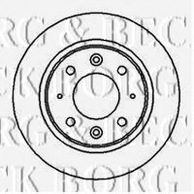 Тормозной диск BORG & BECK купить