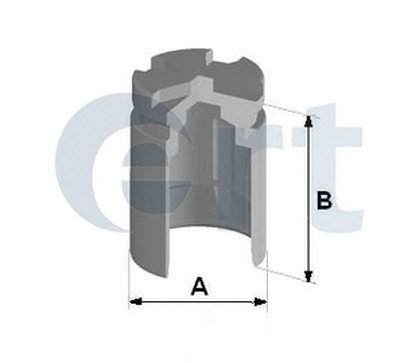 Поршень, корпус скобы тормоза ERT купить