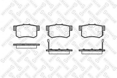 Колодки дисковые задн. / Honda Accord 1.8-2.3/2.0TD 90-99, Rover 600 1.8-2.3 93>