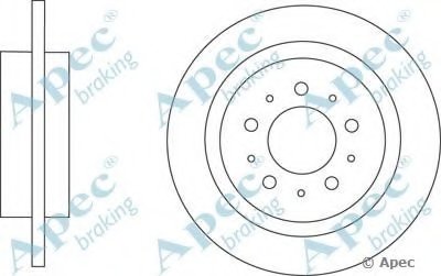 Тормозной диск APEC braking купить