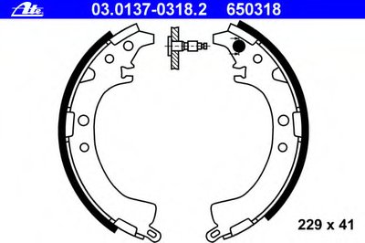 Комплект тормозных колодок ATE купить