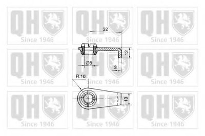 Газовая пружина, крышка багажник QUINTON HAZELL купить