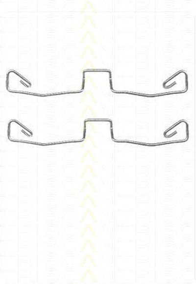 Комплектующие, колодки дискового тормоза TRISCAN купить