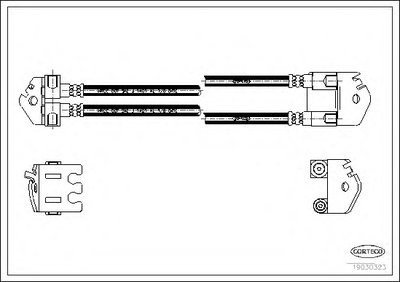 Тормозной шланг CORTECO купить