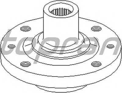 ? колесн. ступицы = TOPRAN купить