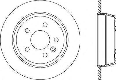 Тормозной диск ADAPTIVE OPEN PARTS купить