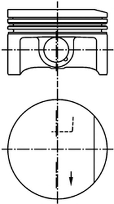 Поршень KOLBENSCHMIDT купить