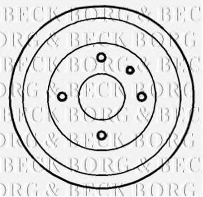 Тормозной барабан BORG & BECK купить