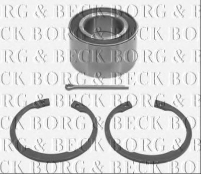 BWK056 BORG & BECK - Комплект підшипника ступиці