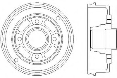 Тормозной барабан HELLA PAGID купить