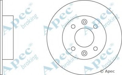 Тормозной диск APEC braking купить