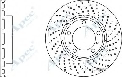 Тормозной диск APEC braking купить