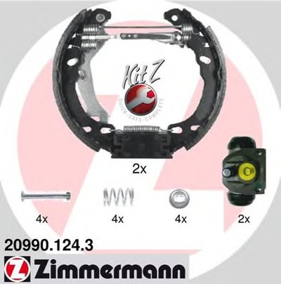 Комплект тормозных колодок KIT Z ZIMMERMANN купить