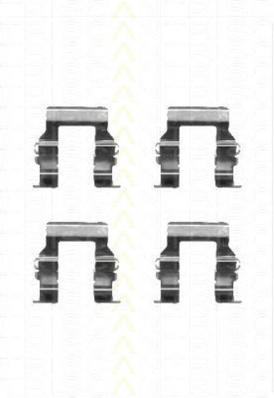 Комплектующие, колодки дискового тормоза TRISCAN купить