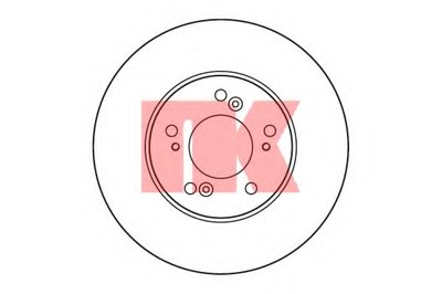 Тормозной диск NK купить