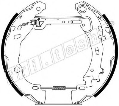 Комплект тормозных колодок FAST KIT fri.tech. купить