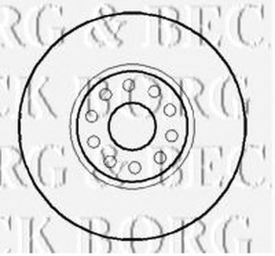 Тормозной диск BORG & BECK купить