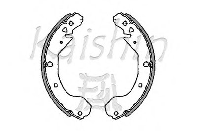 Комплект тормозных колодок KAISHIN купить