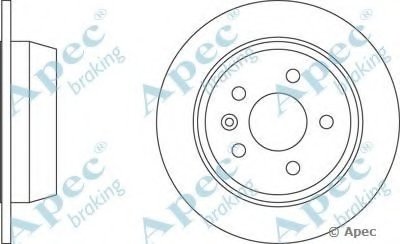 Тормозной диск APEC braking купить