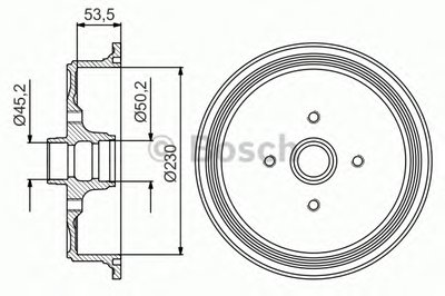 Тормозной барабан BOSCH купить