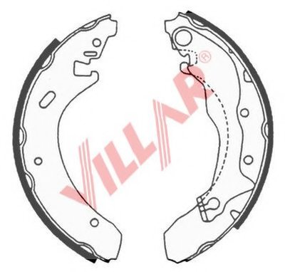 Комплект тормозных колодок VILLAR купить