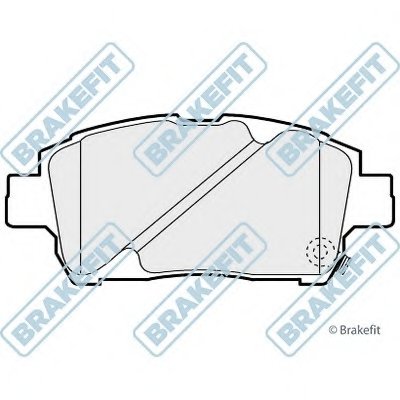 Комплект тормозных колодок, дисковый тормоз Brake Fit APEC braking купить