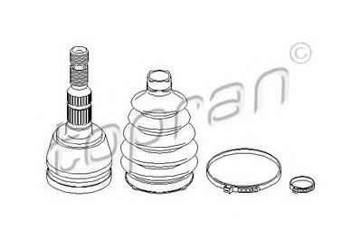 Шарнирный комплект, приводной вал TOPRAN купить