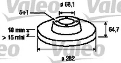 Тормозной диск VALEO купить
