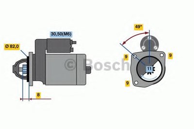 Стартер BOSCH купить