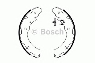 Комплект тормозных колодок BOSCH купить