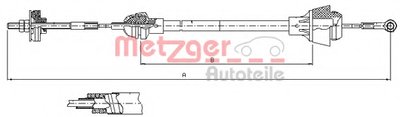 Тросик сцепления COFLE METZGER купить