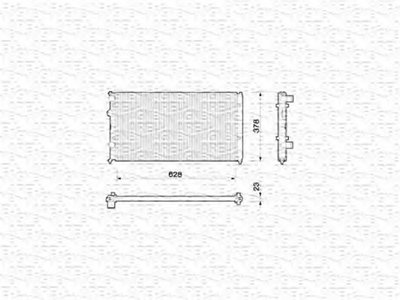 Радиатор, охлаждение двигателя MAGNETI MARELLI купить