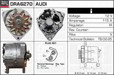 Генератор Remanufactured REMY (Light Duty) DELCO REMY купить